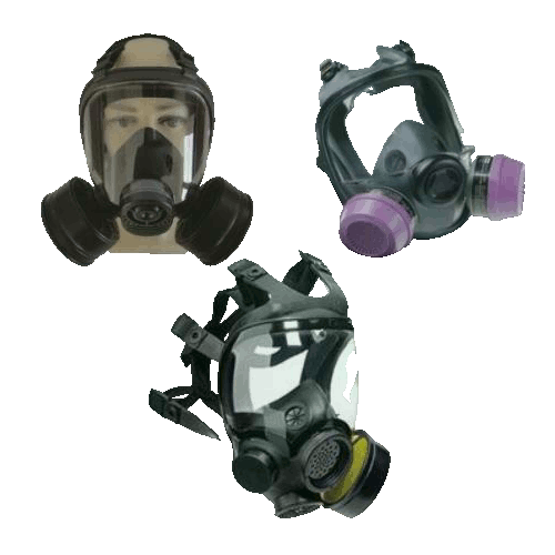 Riot gas masks