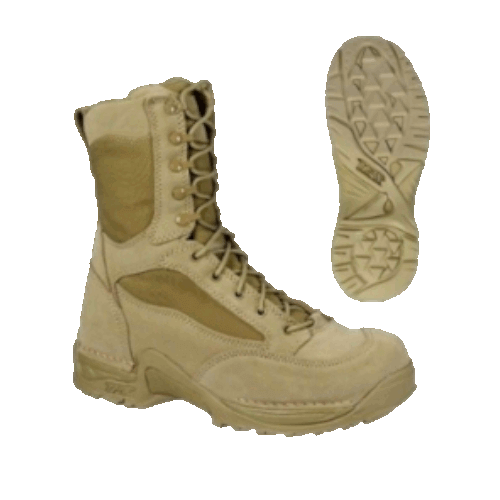 Military Combat Boots and Footwear